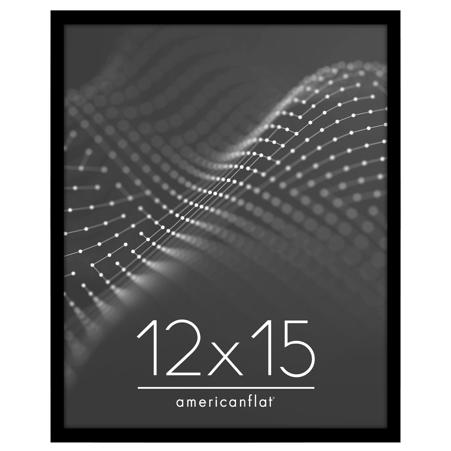 Poster Frame | Modern Design | Shatter-Resistant Glass | Dual Sawtooth Hangers