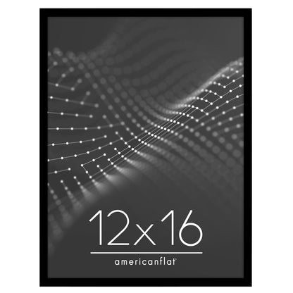 Poster Frame | Modern Design | Shatter-Resistant Glass | Dual Sawtooth Hangers