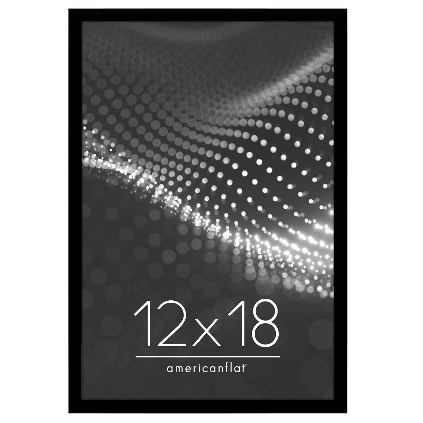 Poster Frame | Modern Design | Shatter-Resistant Glass | Dual Sawtooth Hangers