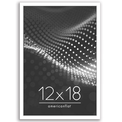 Poster Frame | Modern Design | Shatter-Resistant Glass | Dual Sawtooth Hangers