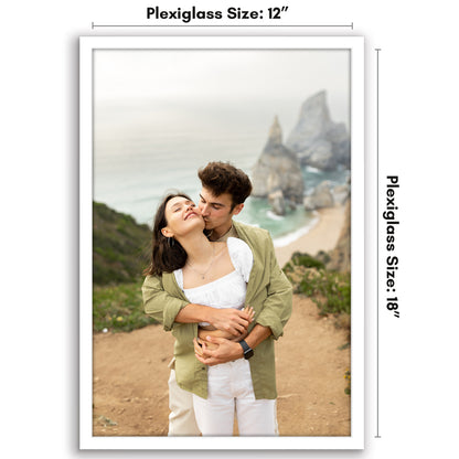 Poster Frame | Modern Design | Shatter-Resistant Glass | Dual Sawtooth Hangers