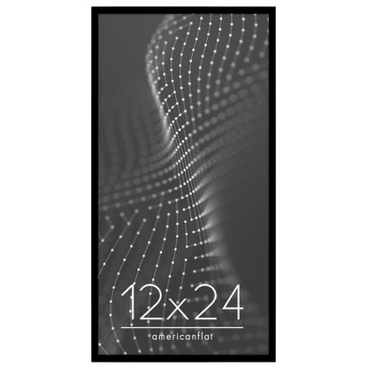 Poster Frame | Modern Design | Shatter-Resistant Glass | Dual Sawtooth Hangers