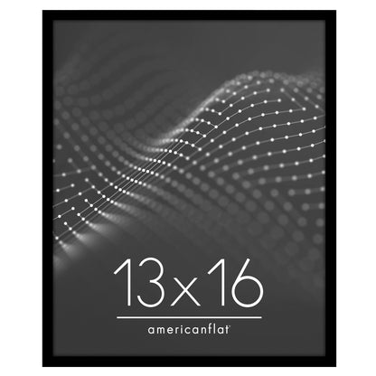 Poster Frame | Modern Design | Shatter-Resistant Glass | Dual Sawtooth Hangers