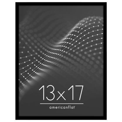 Poster Frame | Modern Design | Shatter-Resistant Glass | Dual Sawtooth Hangers