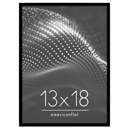 Poster Frame | Modern Design | Shatter-Resistant Glass | Dual Sawtooth Hangers