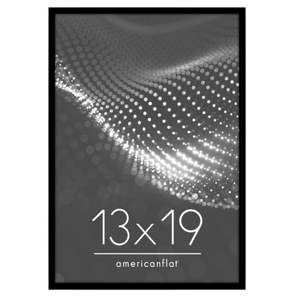 Poster Frame | Modern Design | Shatter-Resistant Glass | Dual Sawtooth Hangers