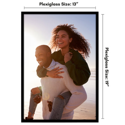 Poster Frame | Modern Design | Shatter-Resistant Glass | Dual Sawtooth Hangers