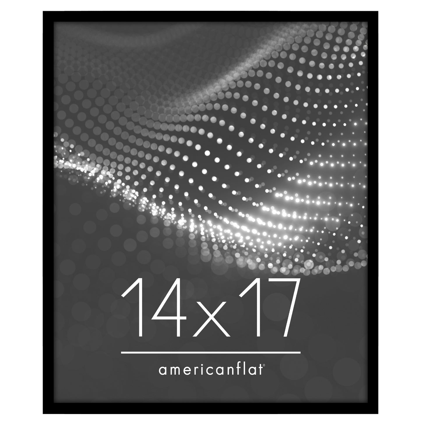 Poster Frame | Modern Design | Shatter-Resistant Glass | Dual Sawtooth Hangers