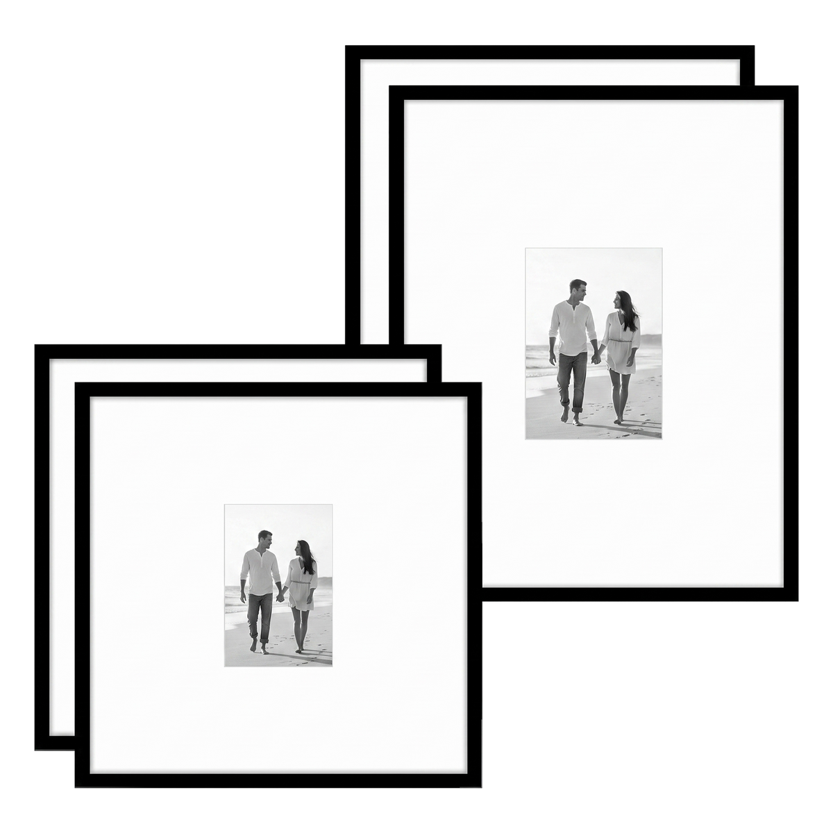 Streamline Matted Picture Frame