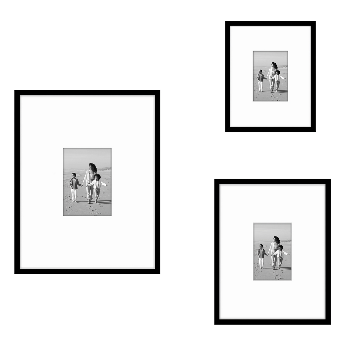Streamline Matted Picture Frame