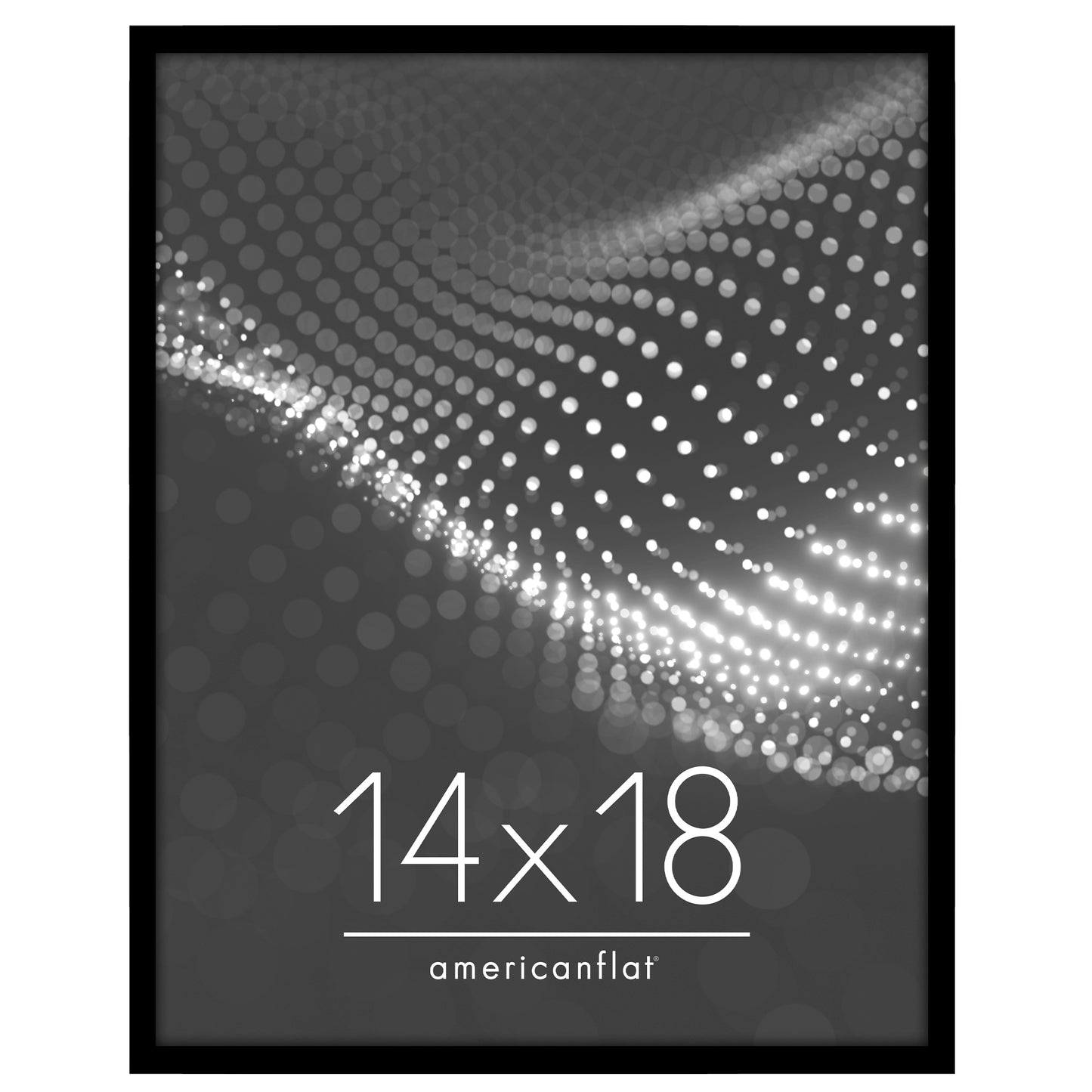 Poster Frame | Modern Design | Shatter-Resistant Glass | Dual Sawtooth Hangers