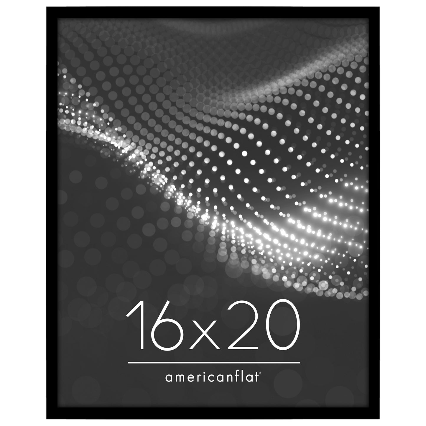 Poster Frame | Modern Design | Shatter-Resistant Glass | Dual Sawtooth Hangers