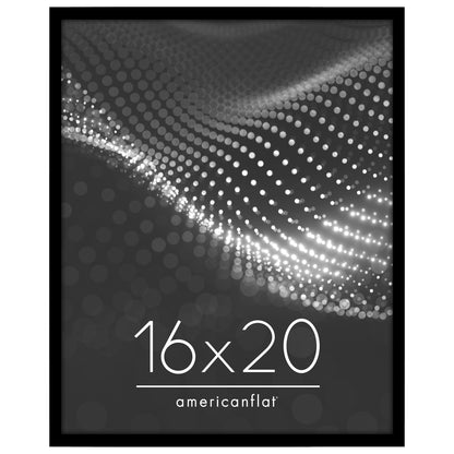 Poster Frame | Modern Design | Shatter-Resistant Glass | Dual Sawtooth Hangers