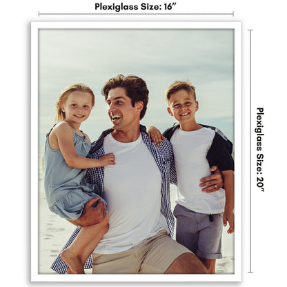Poster Frame | Modern Design | Shatter-Resistant Glass | Dual Sawtooth Hangers