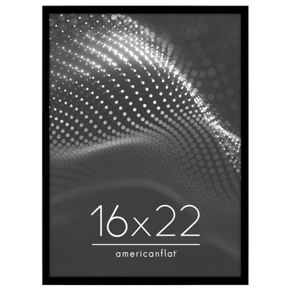 Poster Frame | Modern Design | Shatter-Resistant Glass | Dual Sawtooth Hangers