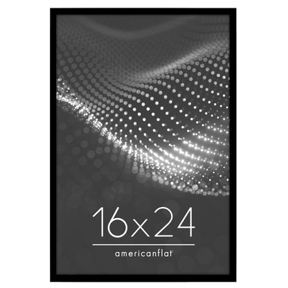 Poster Frame | Modern Design | Shatter-Resistant Glass | Dual Sawtooth Hangers