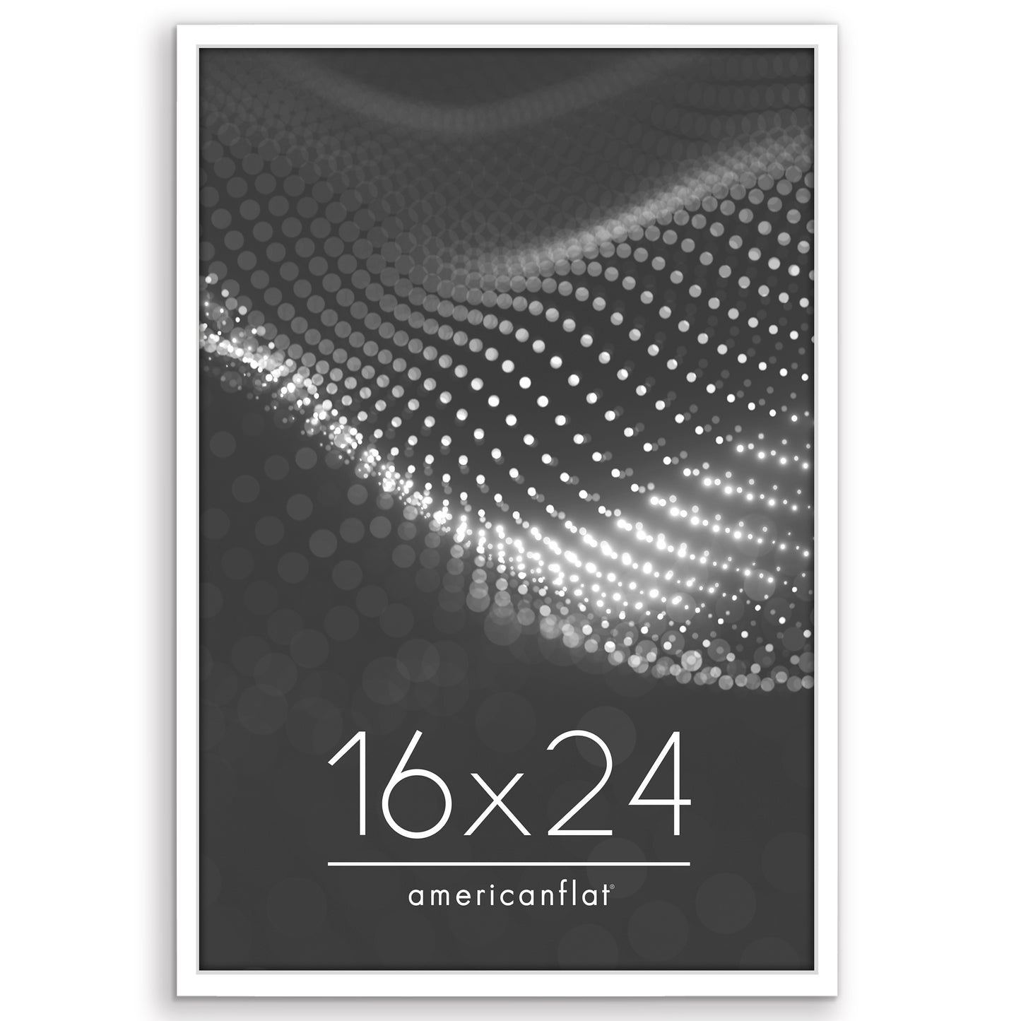 Poster Frame | Modern Design | Shatter-Resistant Glass | Dual Sawtooth Hangers