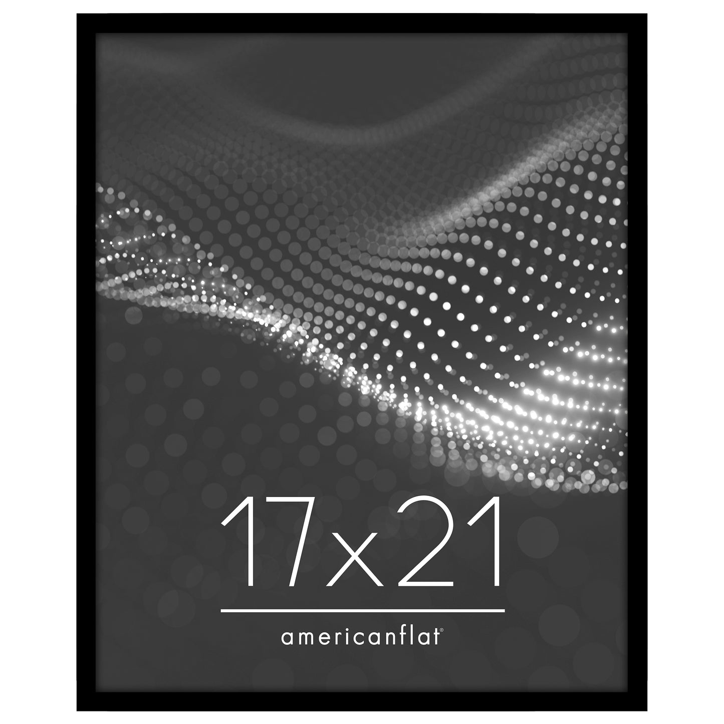 Poster Frame | Modern Design | Shatter-Resistant Glass | Dual Sawtooth Hangers