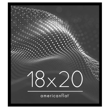 Poster Frame | Modern Design | Shatter-Resistant Glass | Dual Sawtooth Hangers