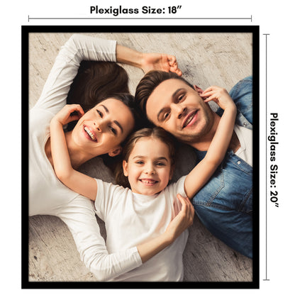 Poster Frame | Modern Design | Shatter-Resistant Glass | Dual Sawtooth Hangers