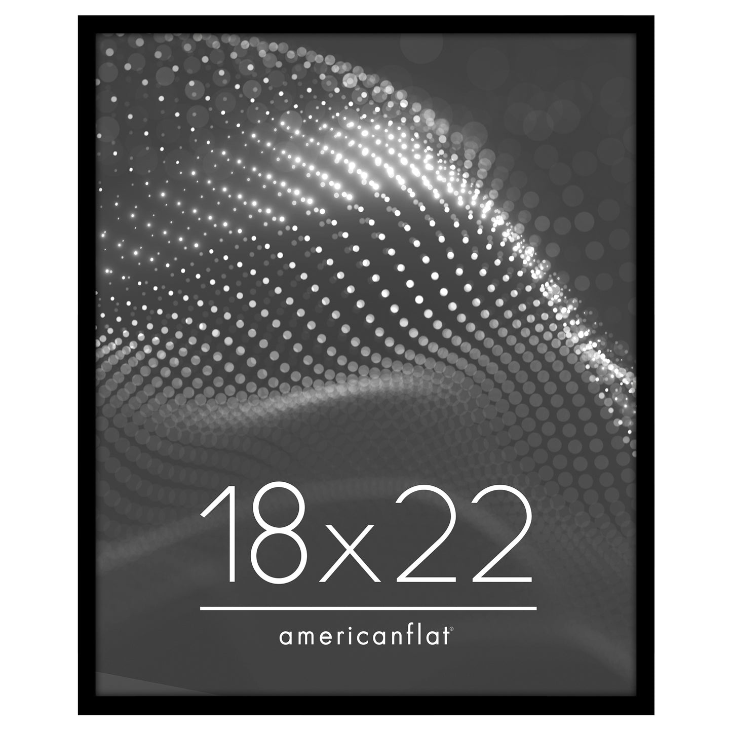 Poster Frame | Modern Design | Shatter-Resistant Glass | Dual Sawtooth Hangers