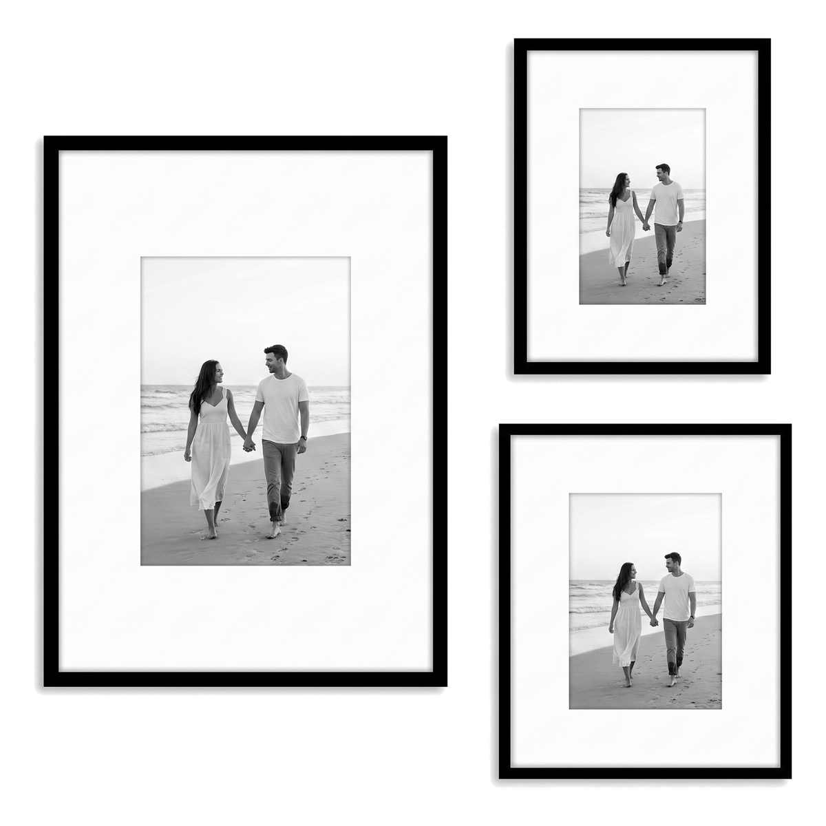 Streamline Matted Picture Frame