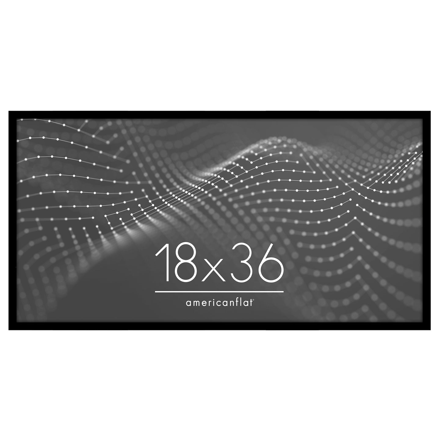 Poster Frame | Modern Design | Shatter-Resistant Glass | Dual Sawtooth Hangers