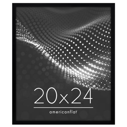 Poster Frame | Modern Design | Shatter-Resistant Glass | Dual Sawtooth Hangers