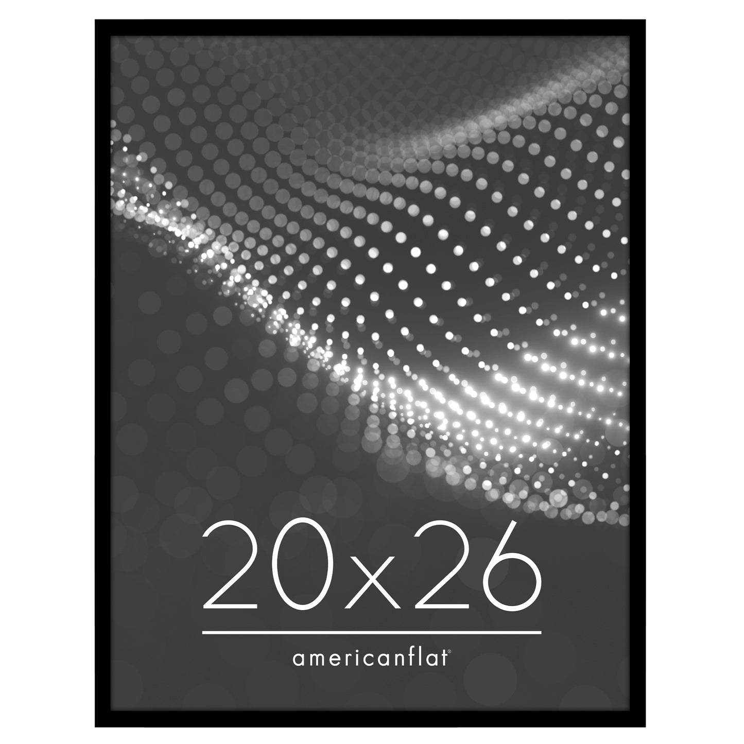 Poster Frame | Modern Design | Shatter-Resistant Glass | Dual Sawtooth Hangers