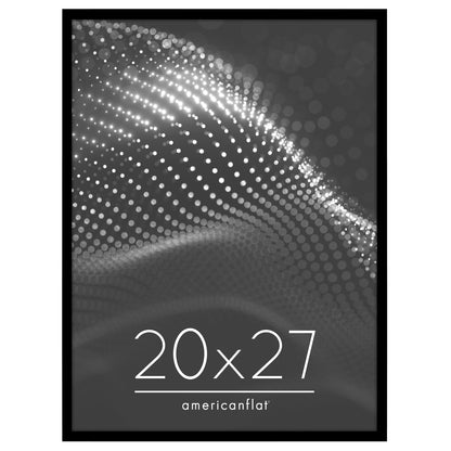 Poster Frame | Modern Design | Shatter-Resistant Glass | Dual Sawtooth Hangers