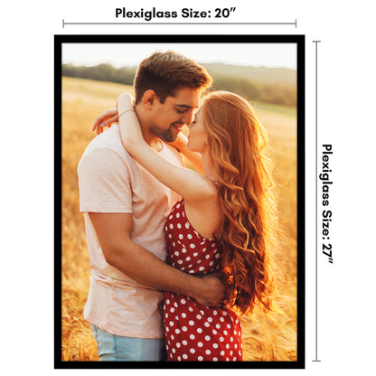 Poster Frame | Modern Design | Shatter-Resistant Glass | Dual Sawtooth Hangers