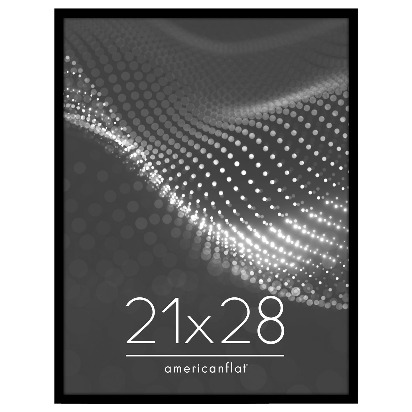Poster Frame | Modern Design | Shatter-Resistant Glass | Dual Sawtooth Hangers