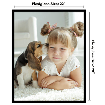 Poster Frame | Contemporary Design | Shatter-Resistant Glass | Wall Art Display