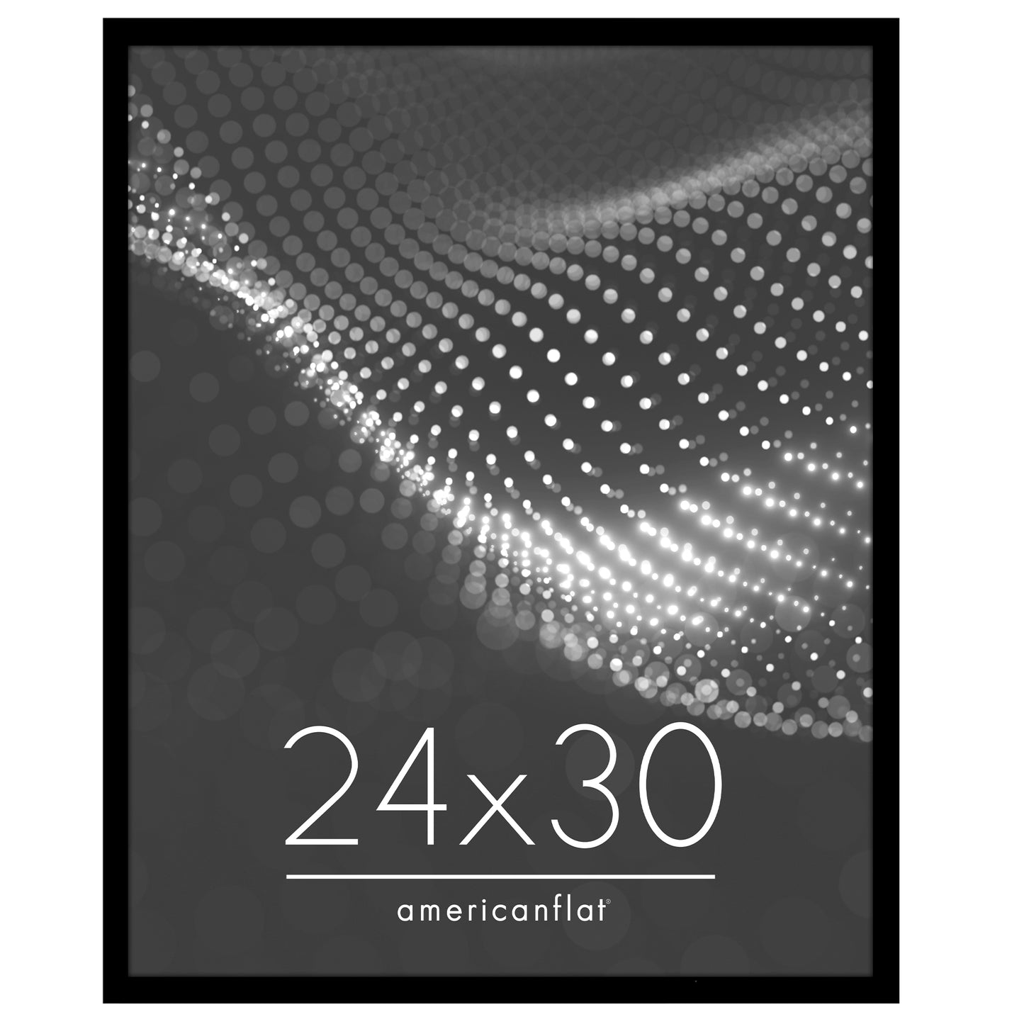 Poster Frame | Modern Design | Shatter-Resistant Glass | Dual Sawtooth Hangers
