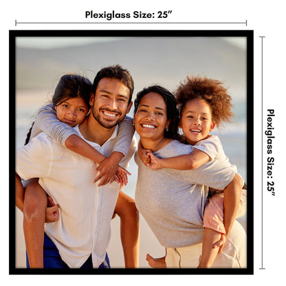 Poster Frame | Modern Design | Shatter-Resistant Glass | Dual Sawtooth Hangers