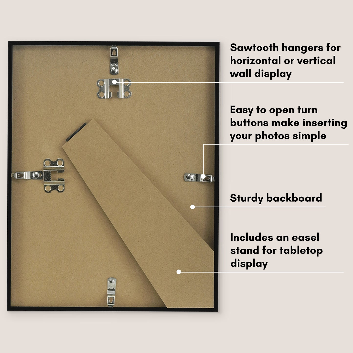 Diploma Frame | Thin Border | Shatter-Resistant Glass | Certificate Display