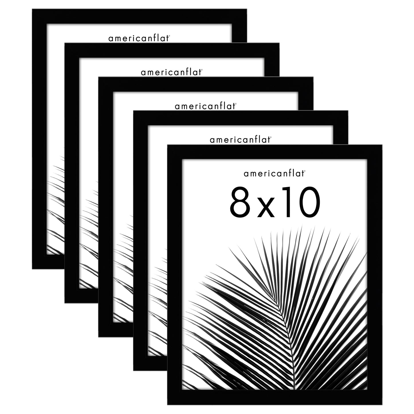 Americanflat Gallery Picture Frame Set | 5-Pack