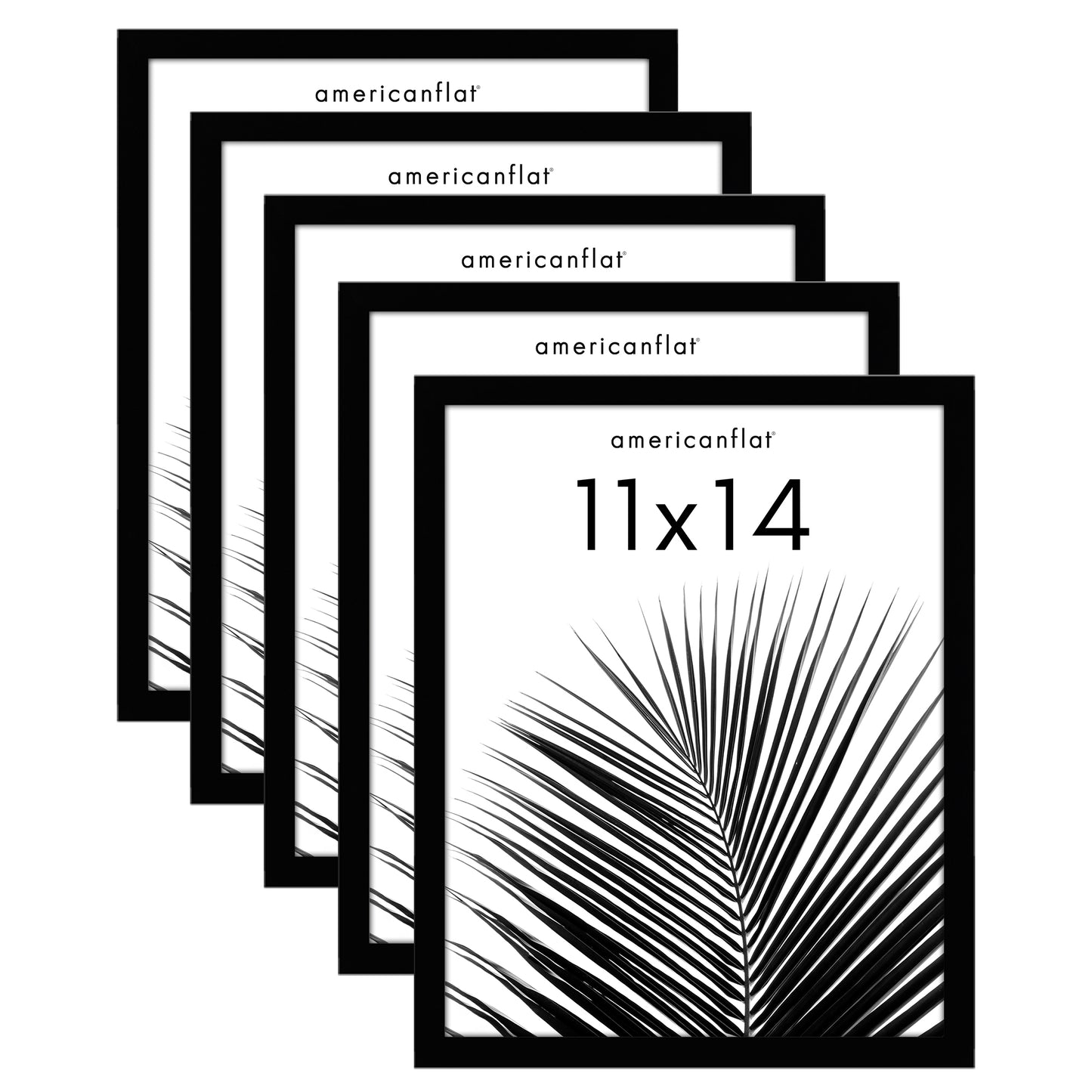 Americanflat Gallery Picture Frame Set | 5-Pack