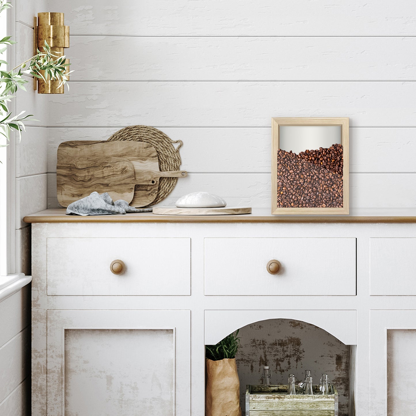 Shadow Box Frame | Deep Display | Shatter-Resistant Glass | Wall Decor