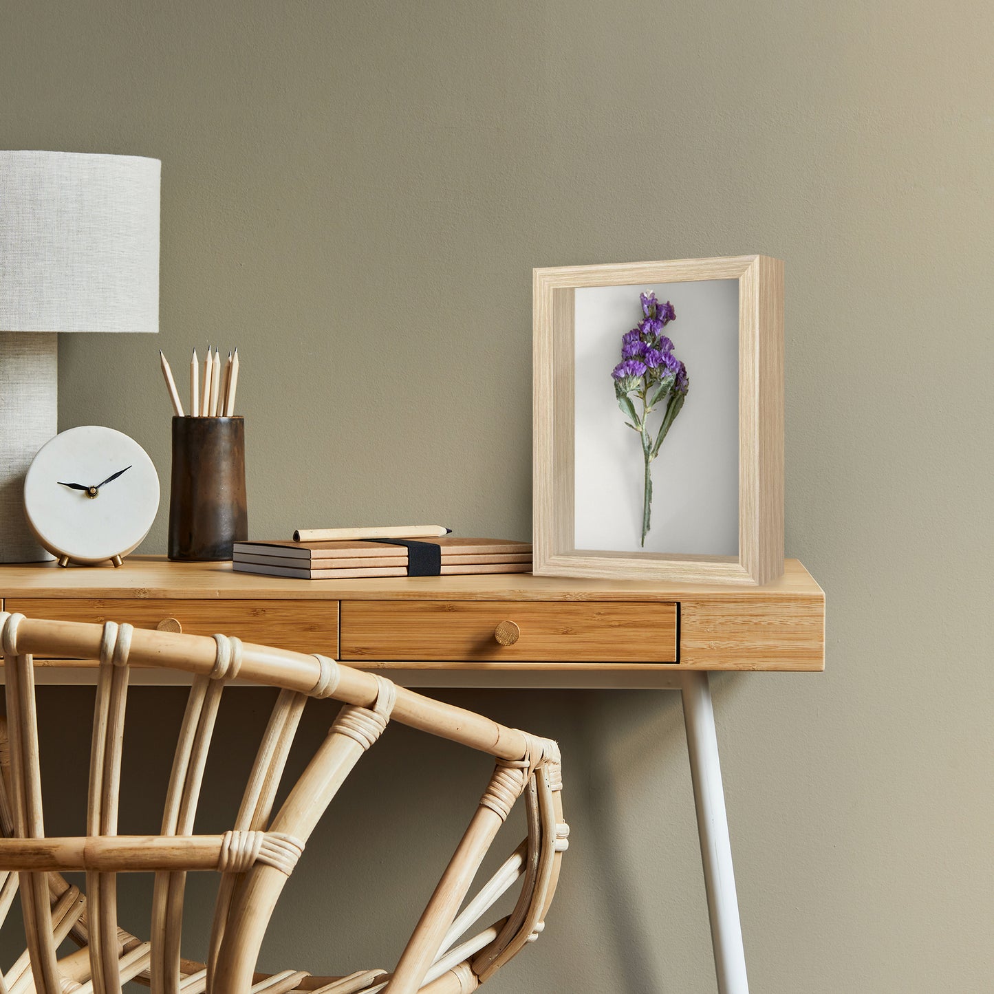 Shadow Box Frame | Deep Display | Shatter-Resistant Glass | Wall Decor