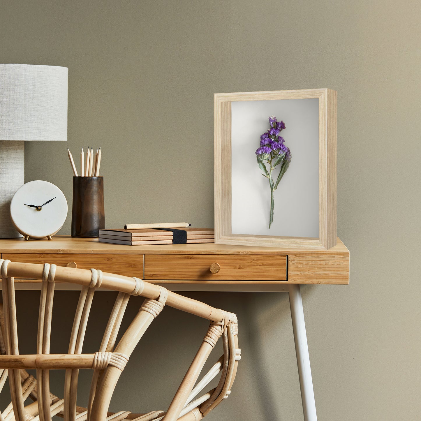 Shadow Box Frame | Deep Display | Shatter-Resistant Glass | Wall Decor