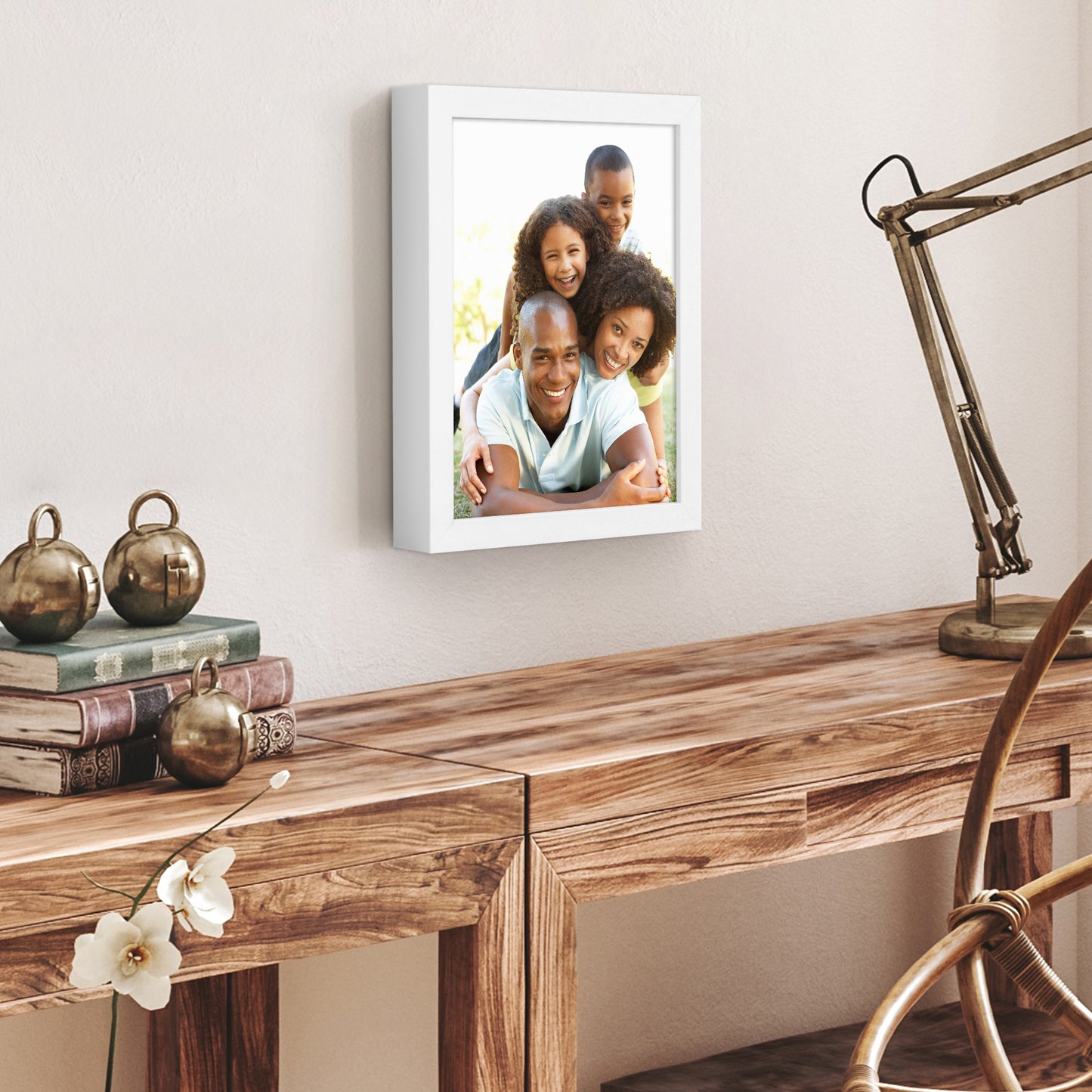 Picture Frame | Gallery Style | Secure Artwork and Photos | Wall Art Decor