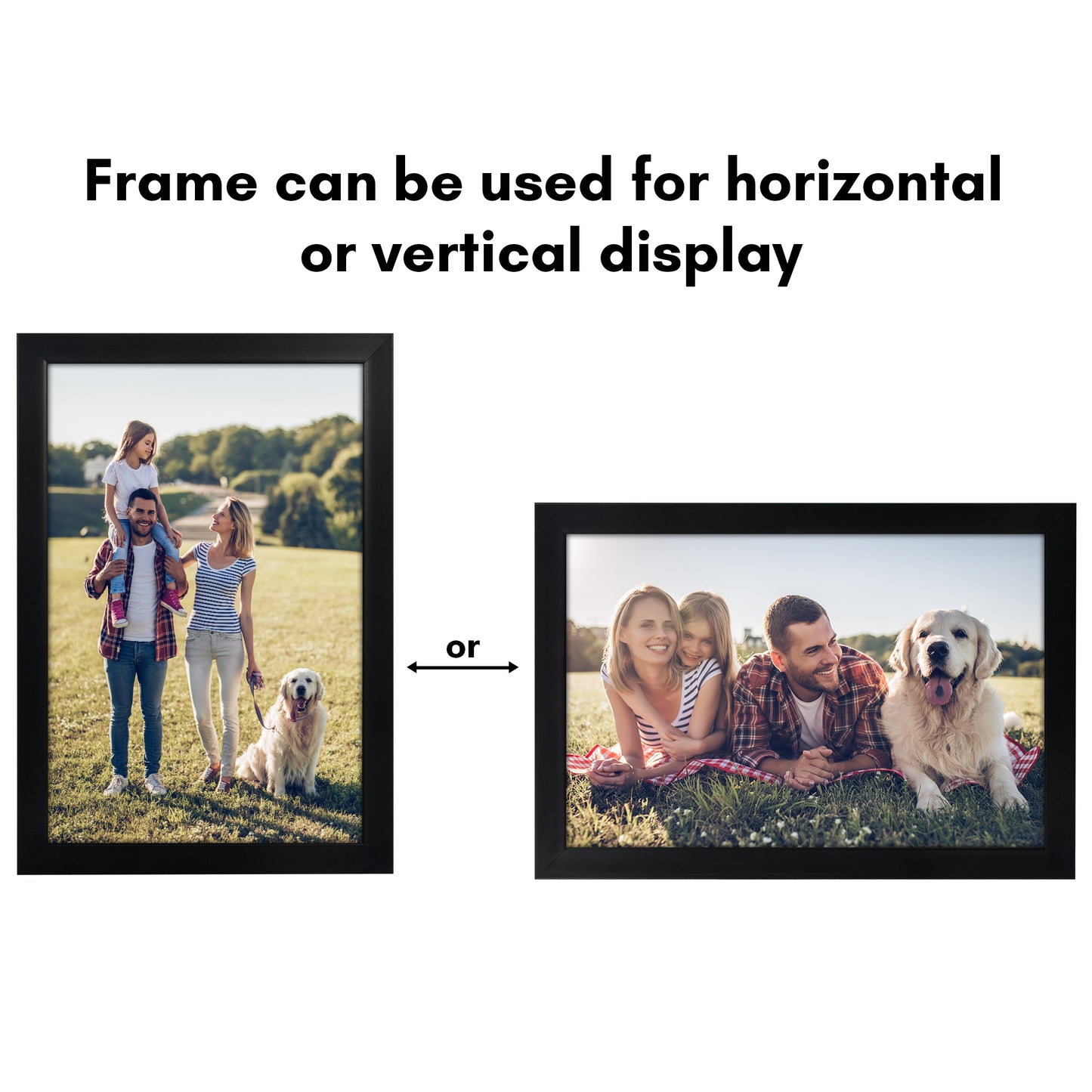 Picture Frame | Gallery Style | Secure Artwork and Photos | Wall Art Decor