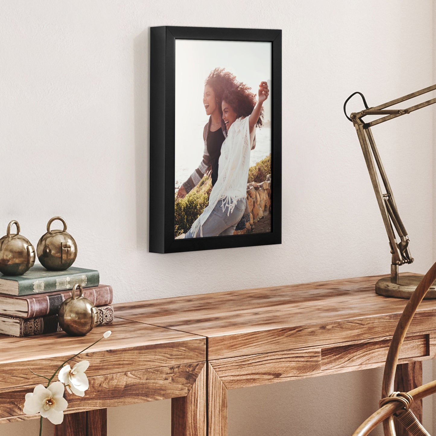 Picture Frame | Gallery Style | Secure Artwork and Photos | Wall Art Decor