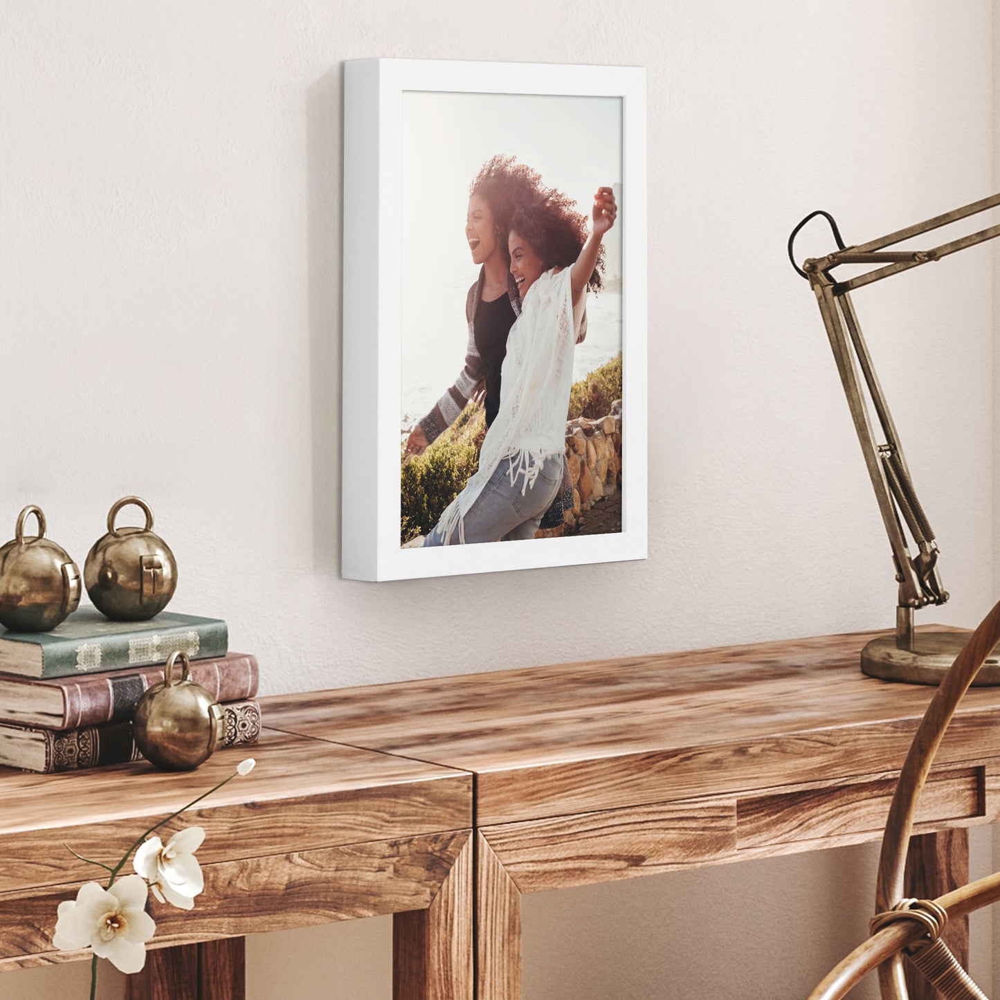 Picture Frame | Gallery Style | Secure Artwork and Photos | Wall Art Decor