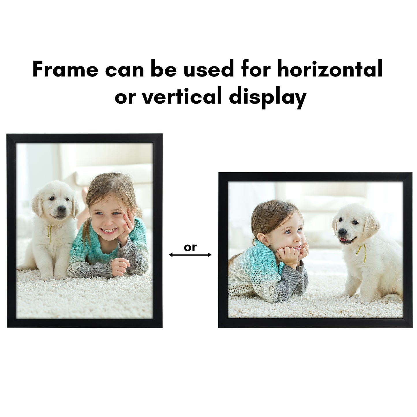 Picture Frame | Gallery Style | Secure Artwork and Photos | Wall Art Decor