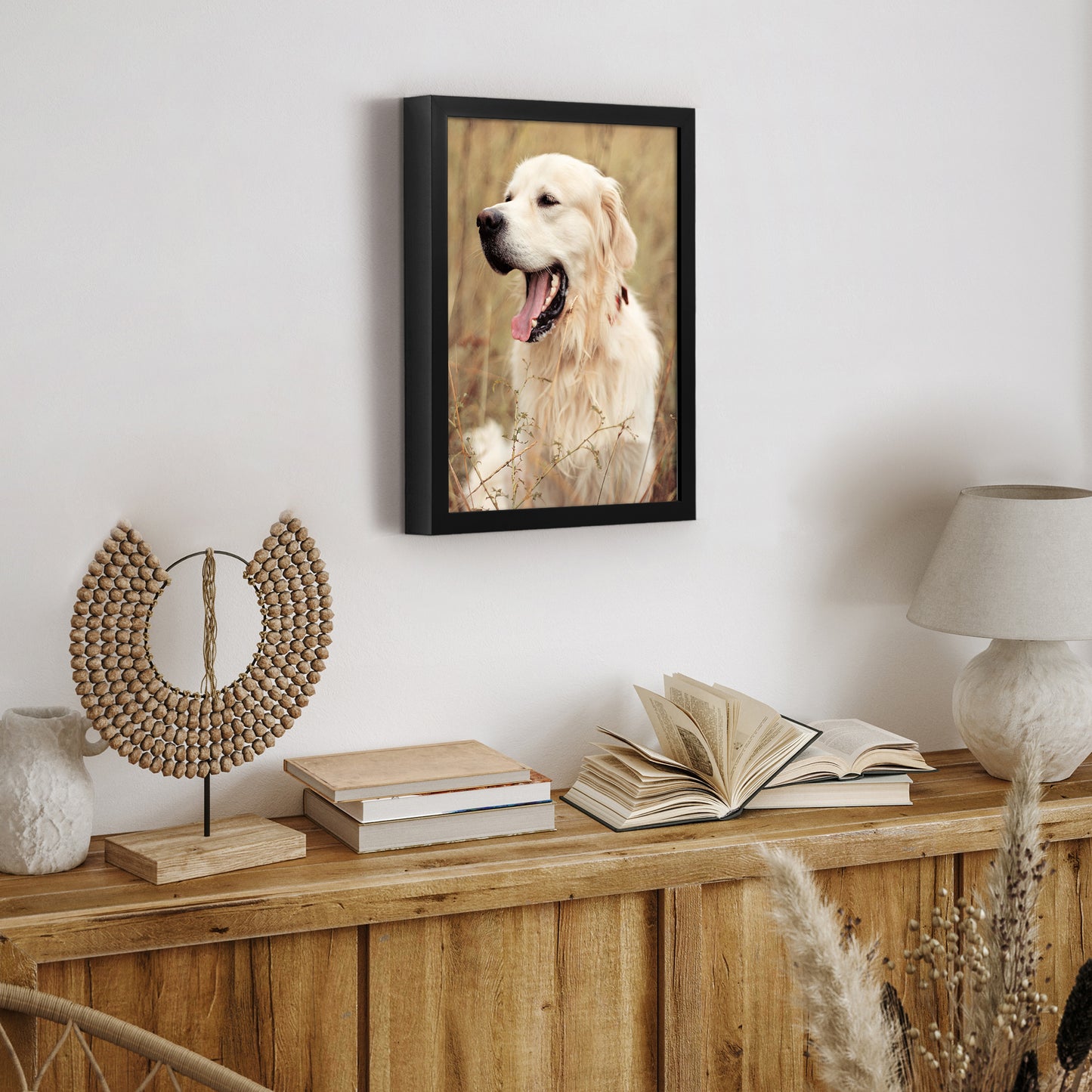 Picture Frame | Gallery Style | Secure Artwork and Photos | Wall Art Decor