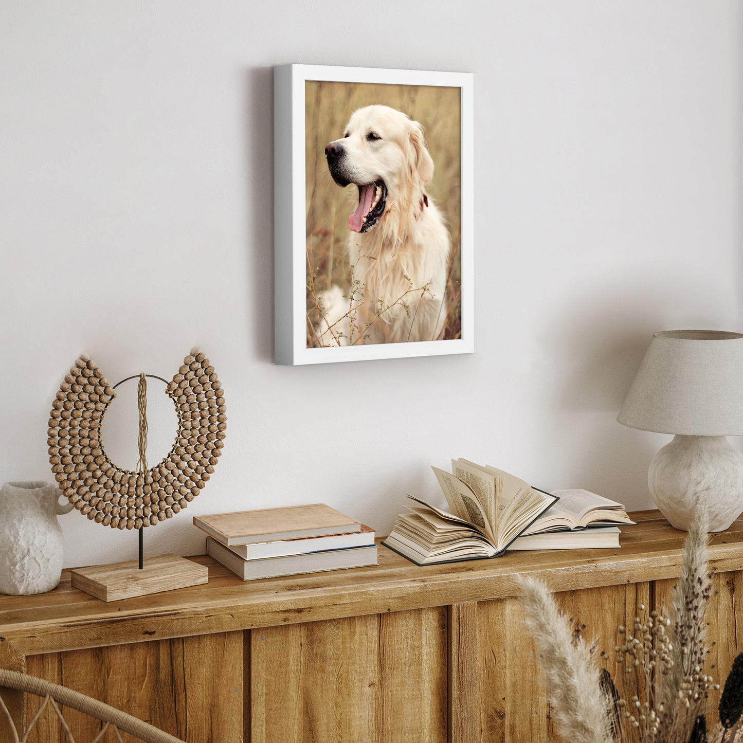Picture Frame | Gallery Style | Secure Artwork and Photos | Wall Art Decor