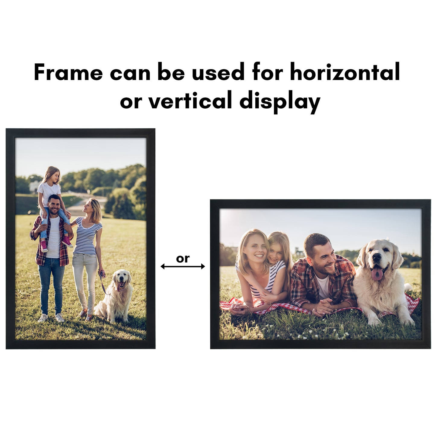 Picture Frame | Gallery Style | Secure Artwork and Photos | Wall Art Decor