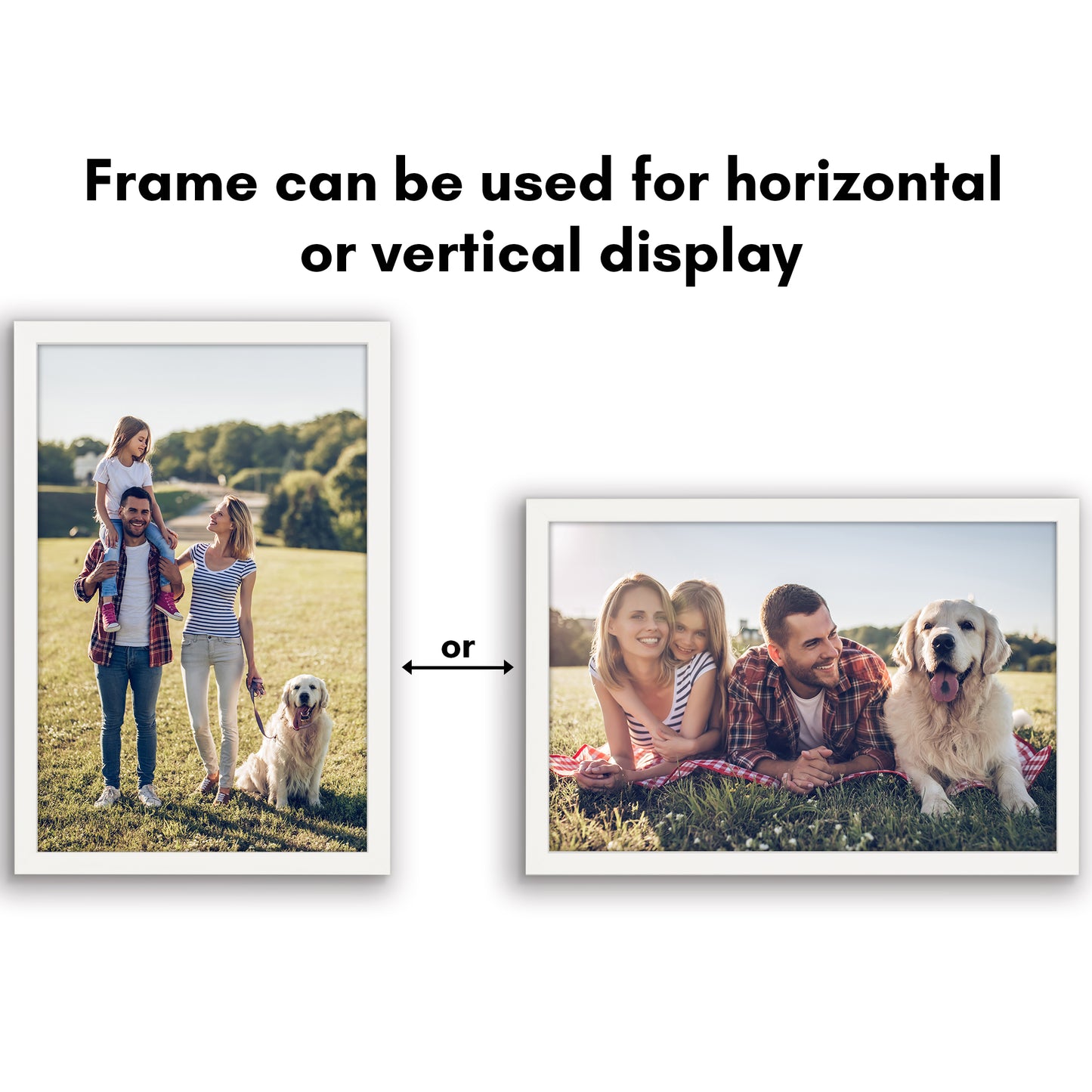 Picture Frame | Gallery Style | Secure Artwork and Photos | Wall Art Decor